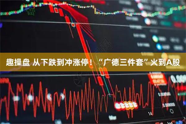 趣操盘 从下跌到冲涨停！“广德三件套”火到A股