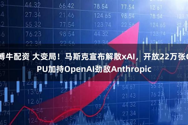 博牛配资 大变局！马斯克宣布解散xAI，开放22万张GPU加持OpenAI劲敌Anthropic